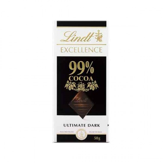 Lindt EXCELLENCE Dark 99% Bar 50g